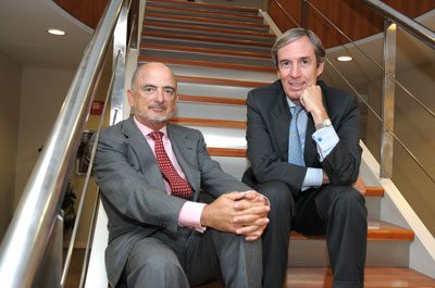Jaime Castellanos y Antón Serrats
