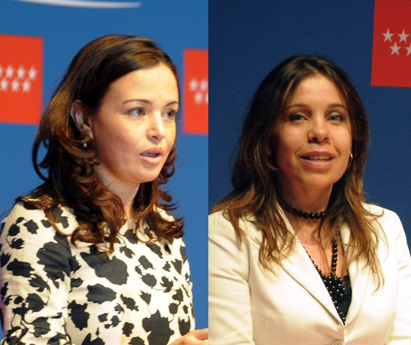 Berta Barrero y Gisela Alonso