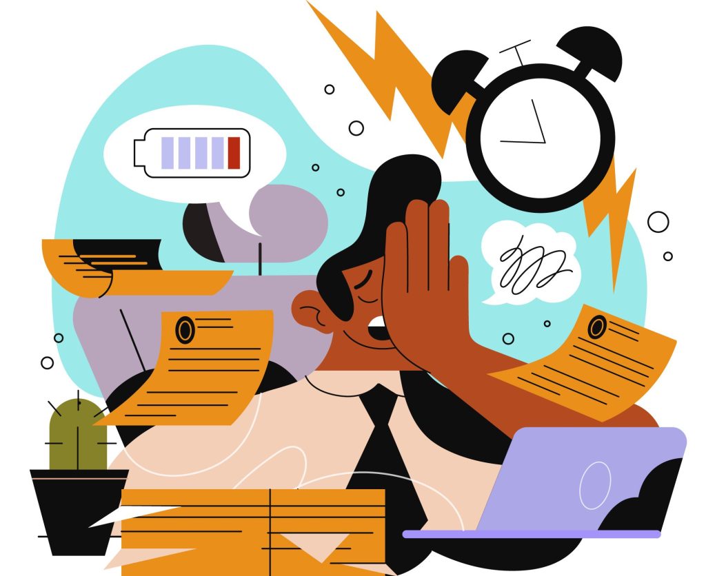 señales de sobrecarga laboral